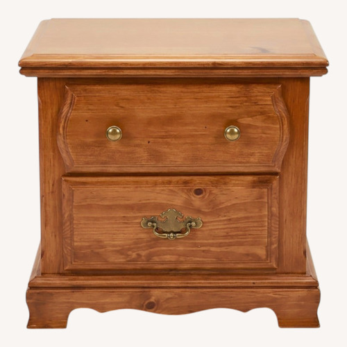 Used Vintage/Antique Dark Brown Wood Nightstands for sale on AptDeco