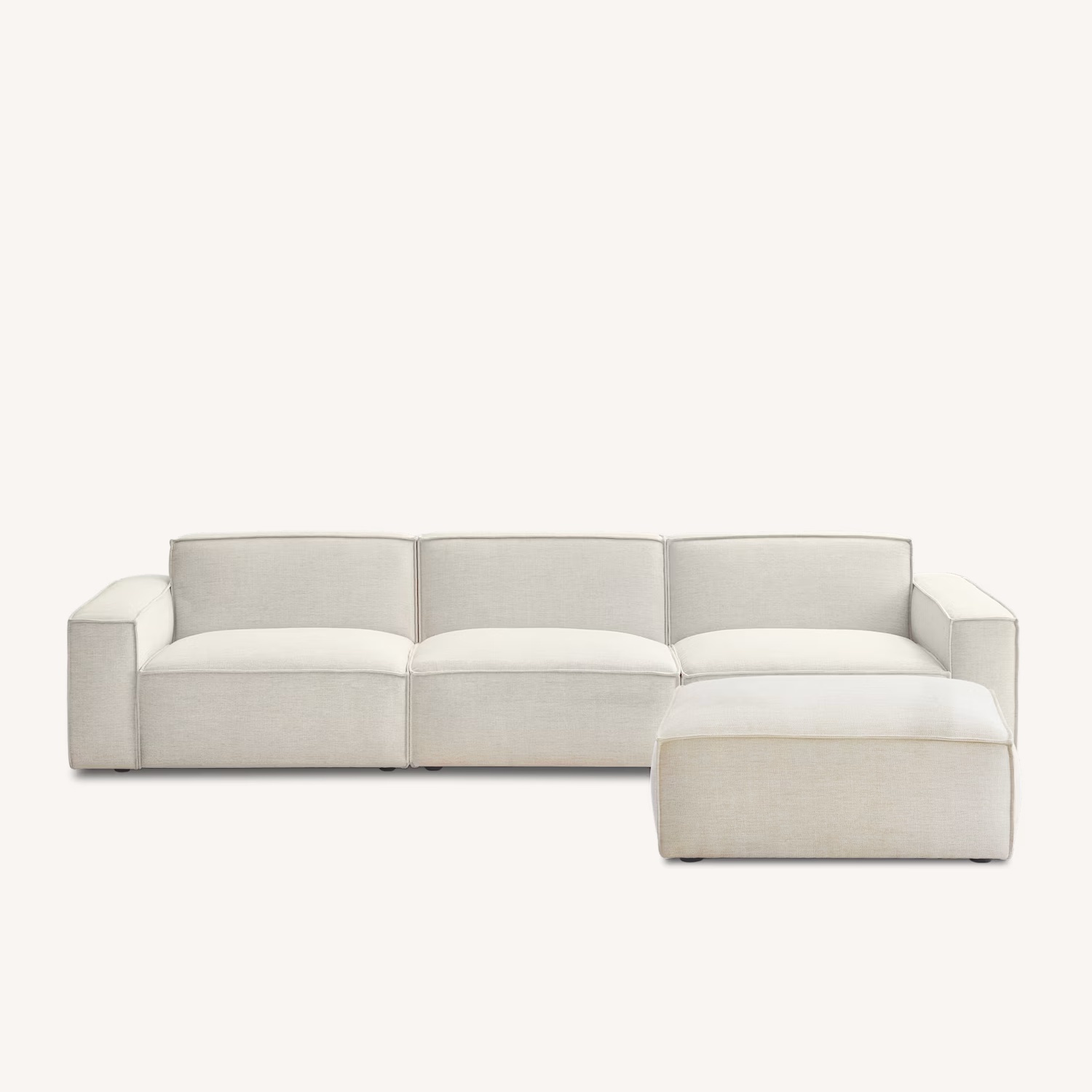 Castlery Jonathan Extended Modular Sofa W Ottoman - image-5