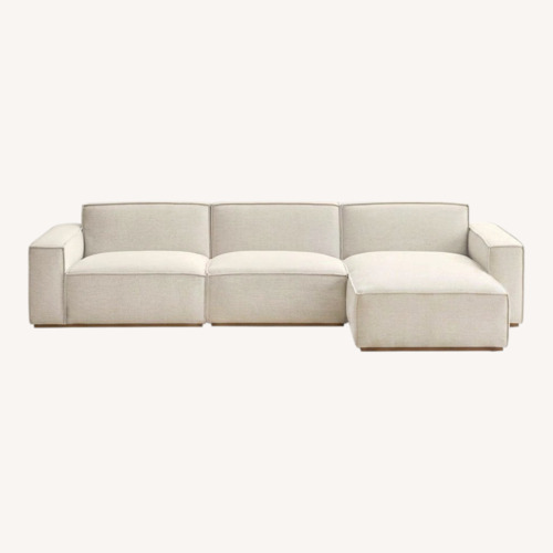 Used Castlery Jonathan Extended Modular Sofa W Ottoman for sale on AptDeco