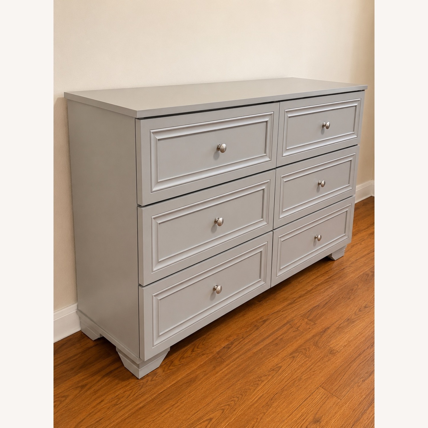 Alpine Furniture Light Gray Dresser - image-2