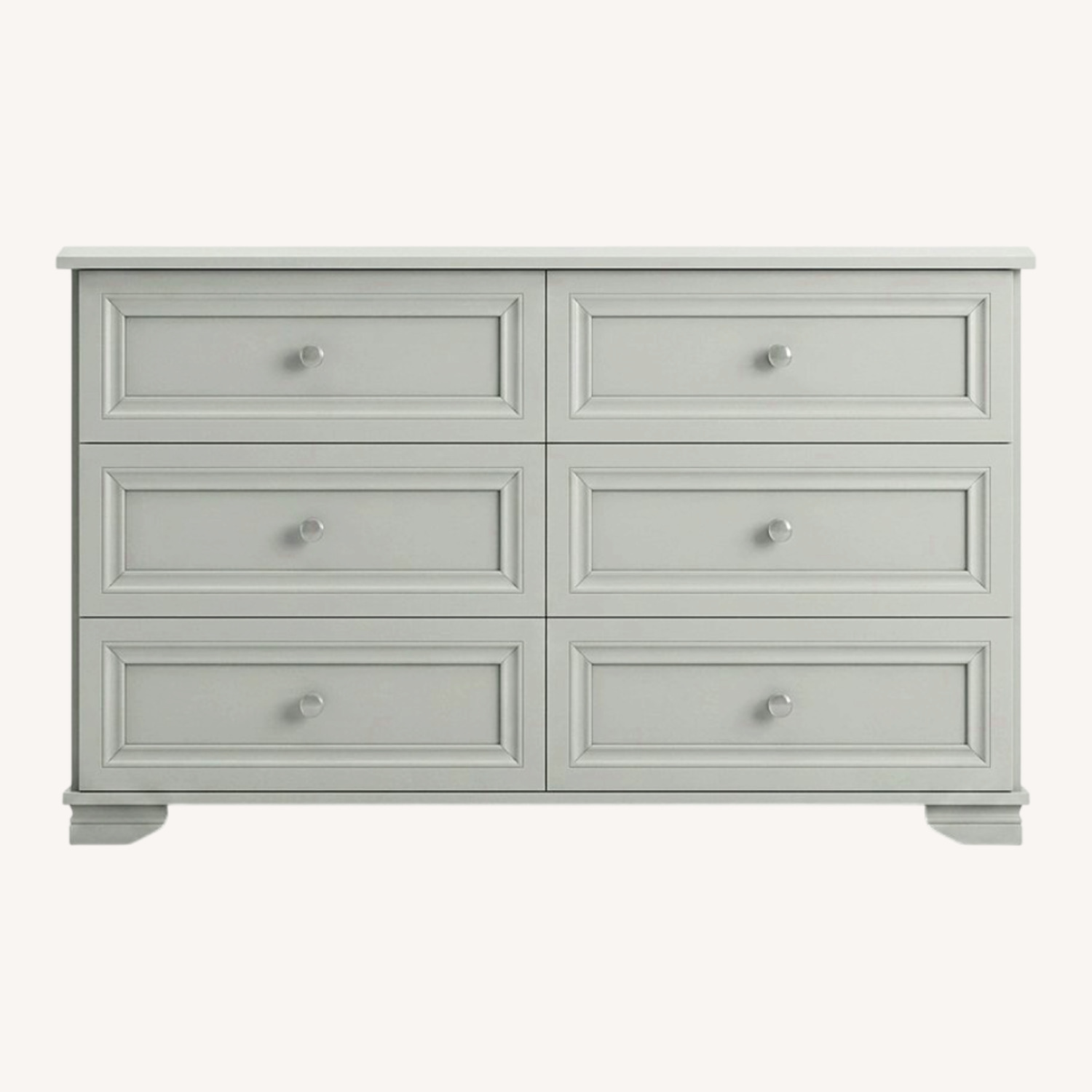Alpine Furniture Light Gray Dresser - image-0