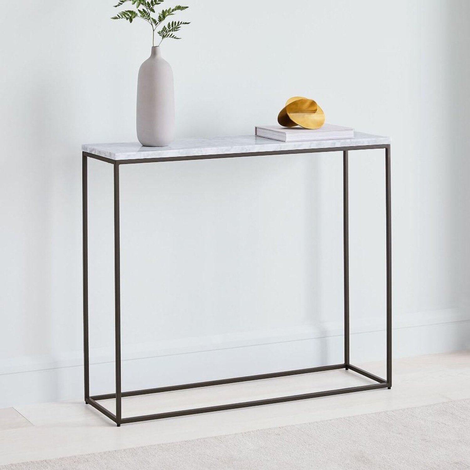 West Elm Streamline Console Table - image-6