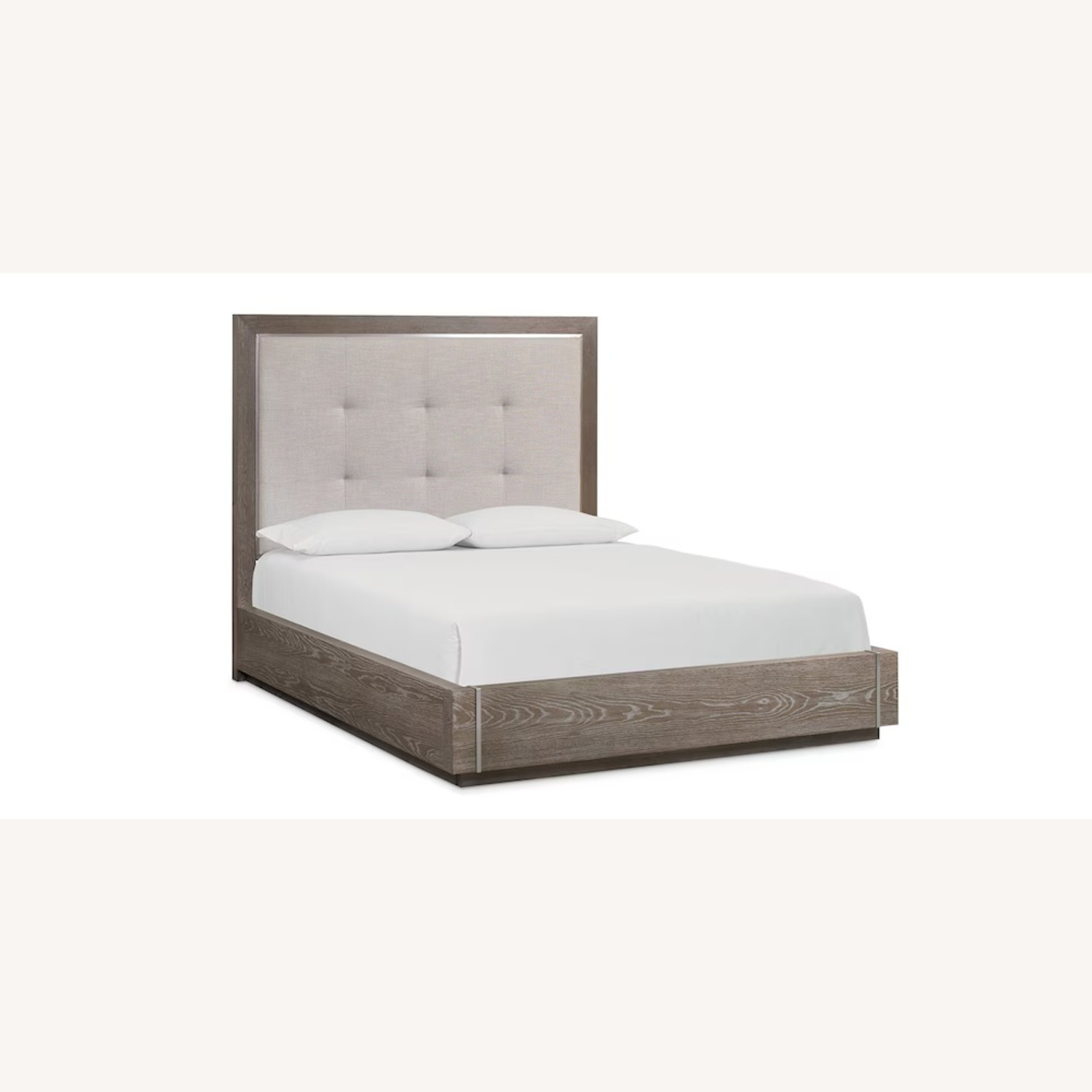 Bassett Modern Dark Brown Wood Queen Bed - image-6