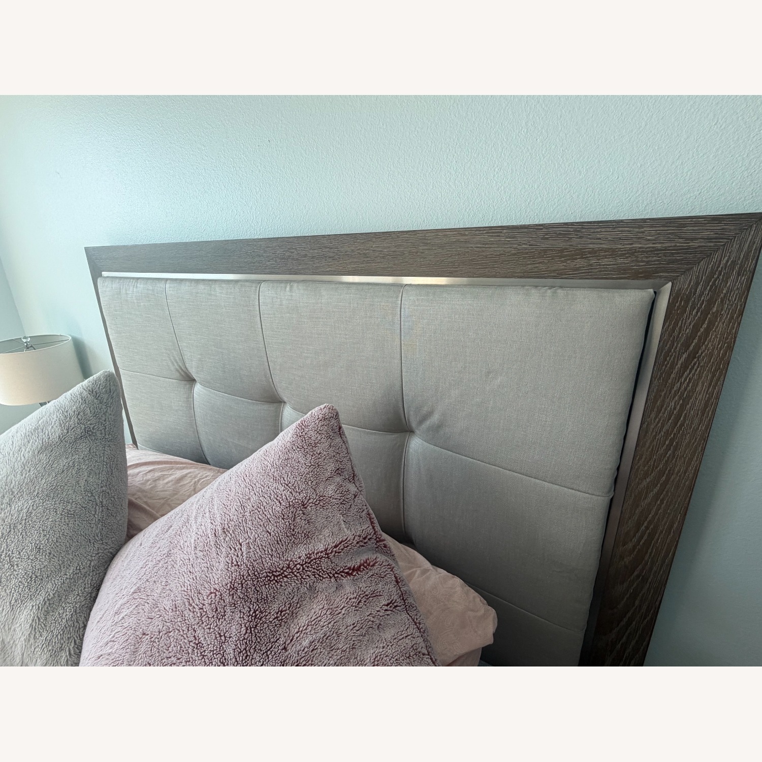 Bassett Modern Dark Brown Wood Queen Bed - image-5