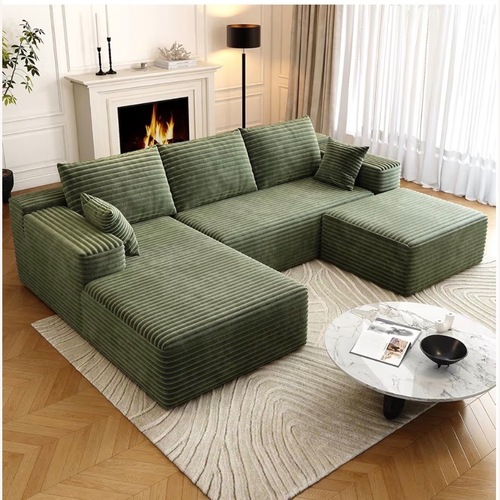 Used Green 3+ Piece Sectional for sale on AptDeco