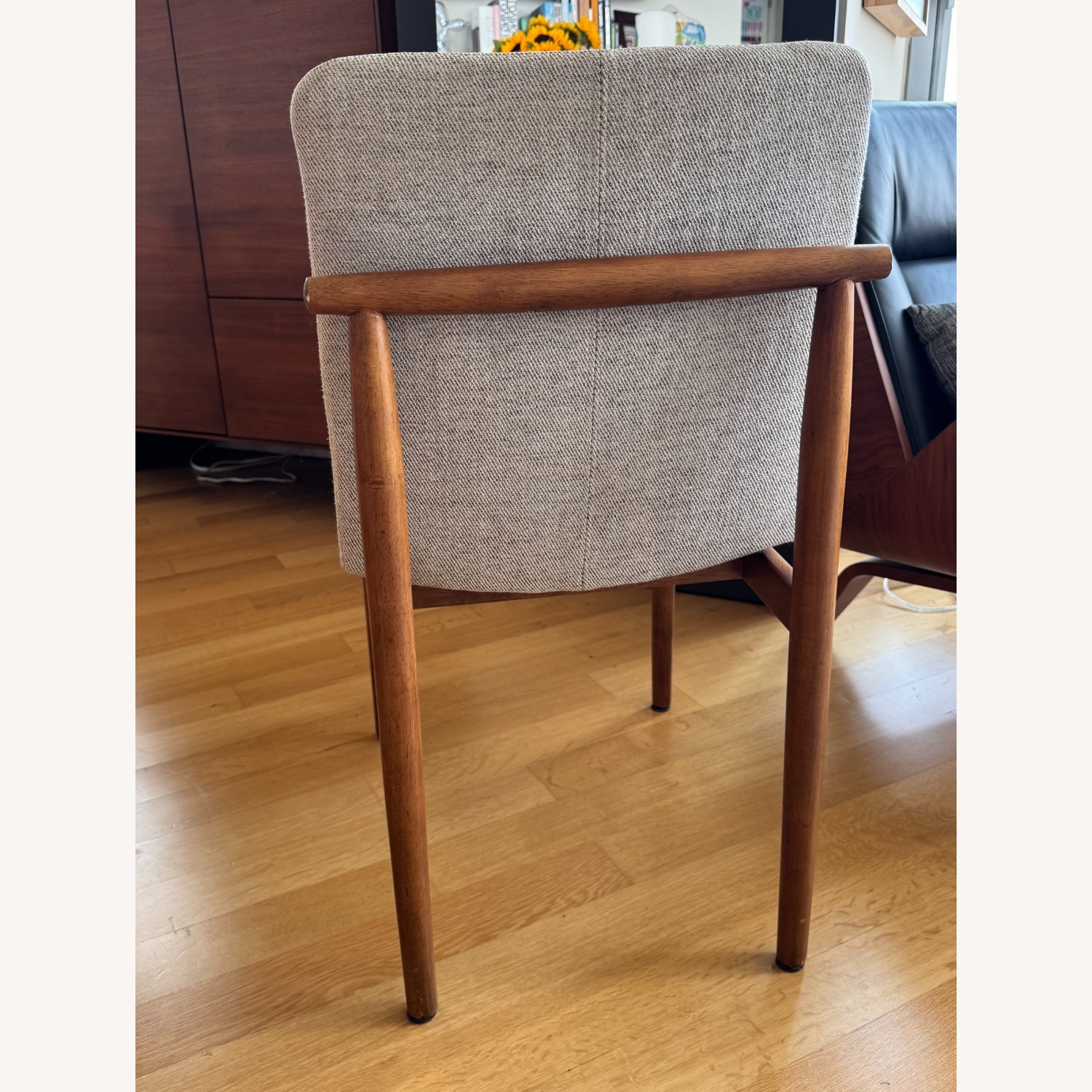 West Elm Framework Light Brown Wood Dining Chairs - image-4