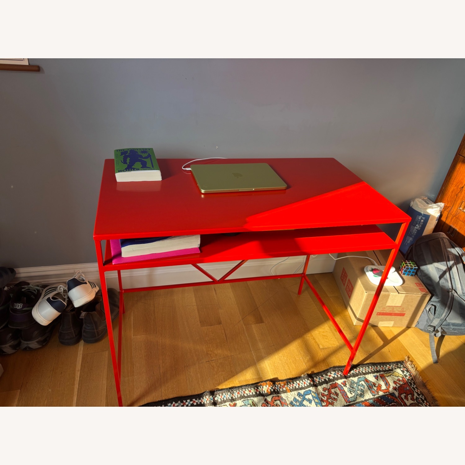 Room & Board Slim Desk Metal Desk - image-6