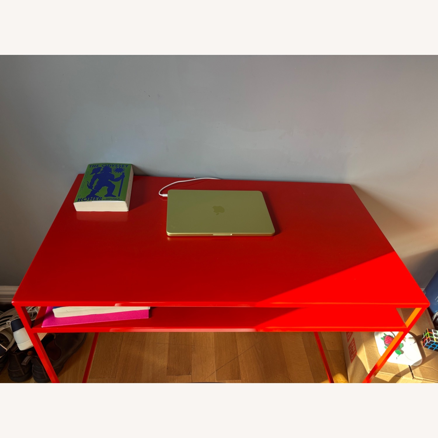 Room & Board Slim Desk Metal Desk - image-7