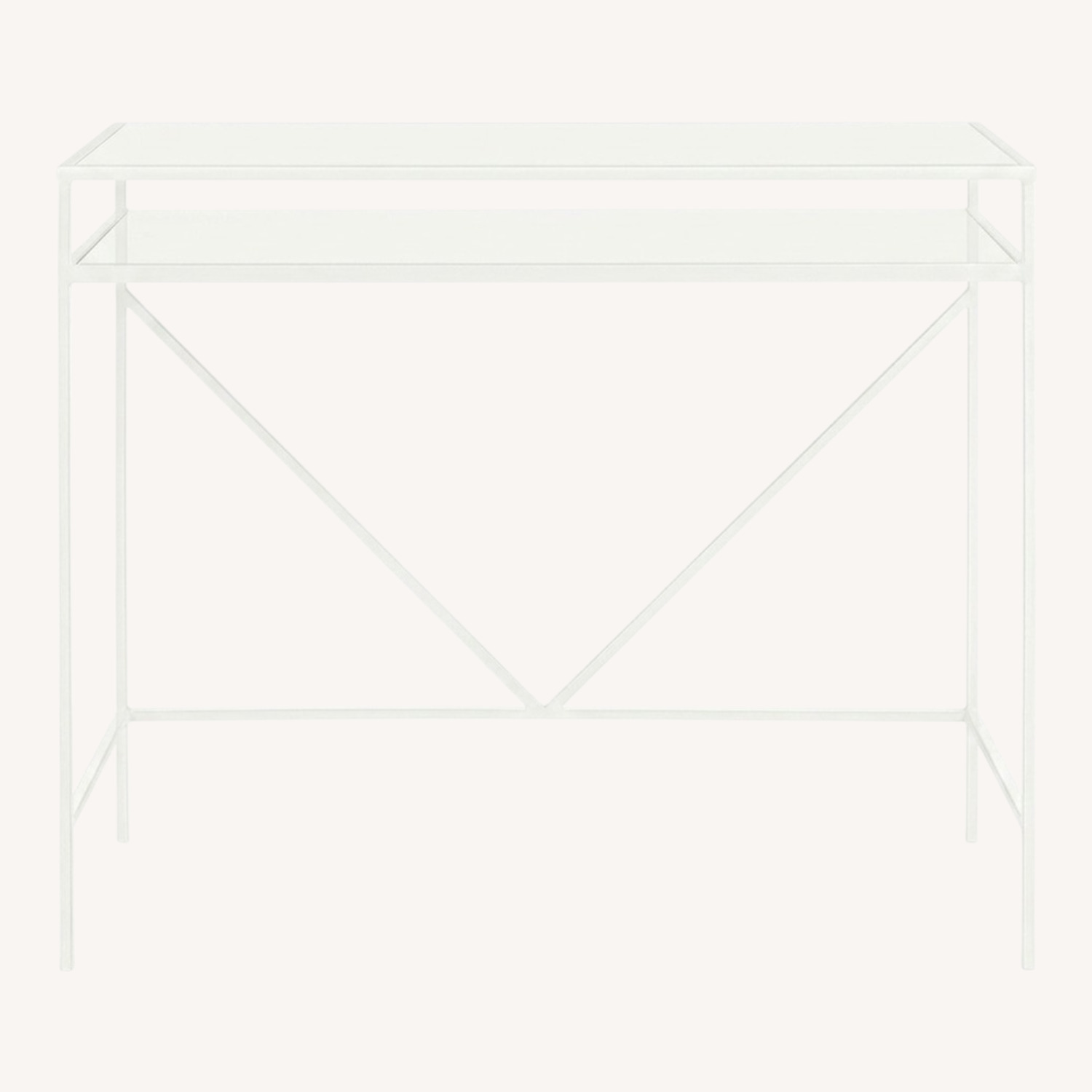 Room & Board Slim Desk Metal Desk - image-0