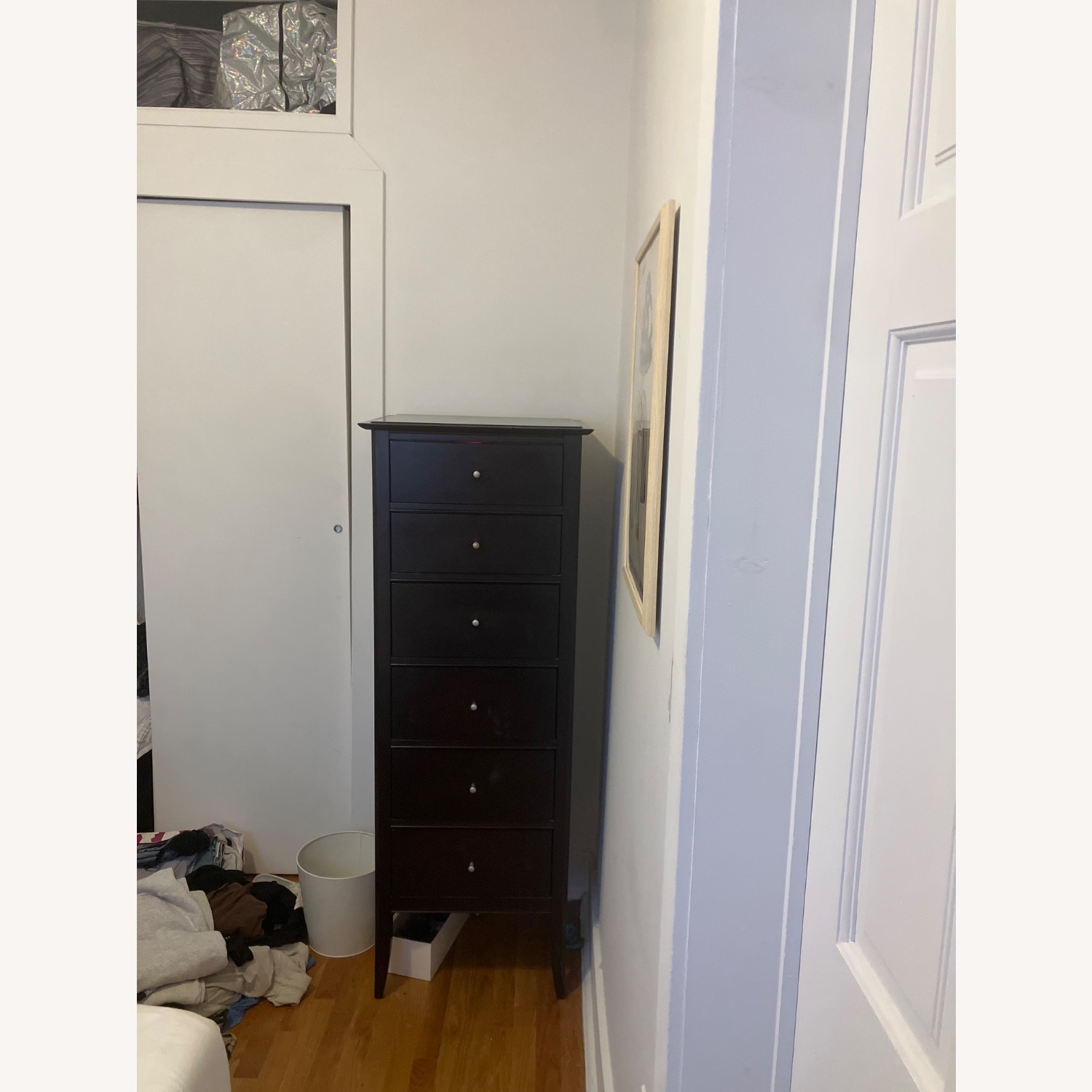 Vintage/Antique Finds Dark Brown Wood Dresser - image-2