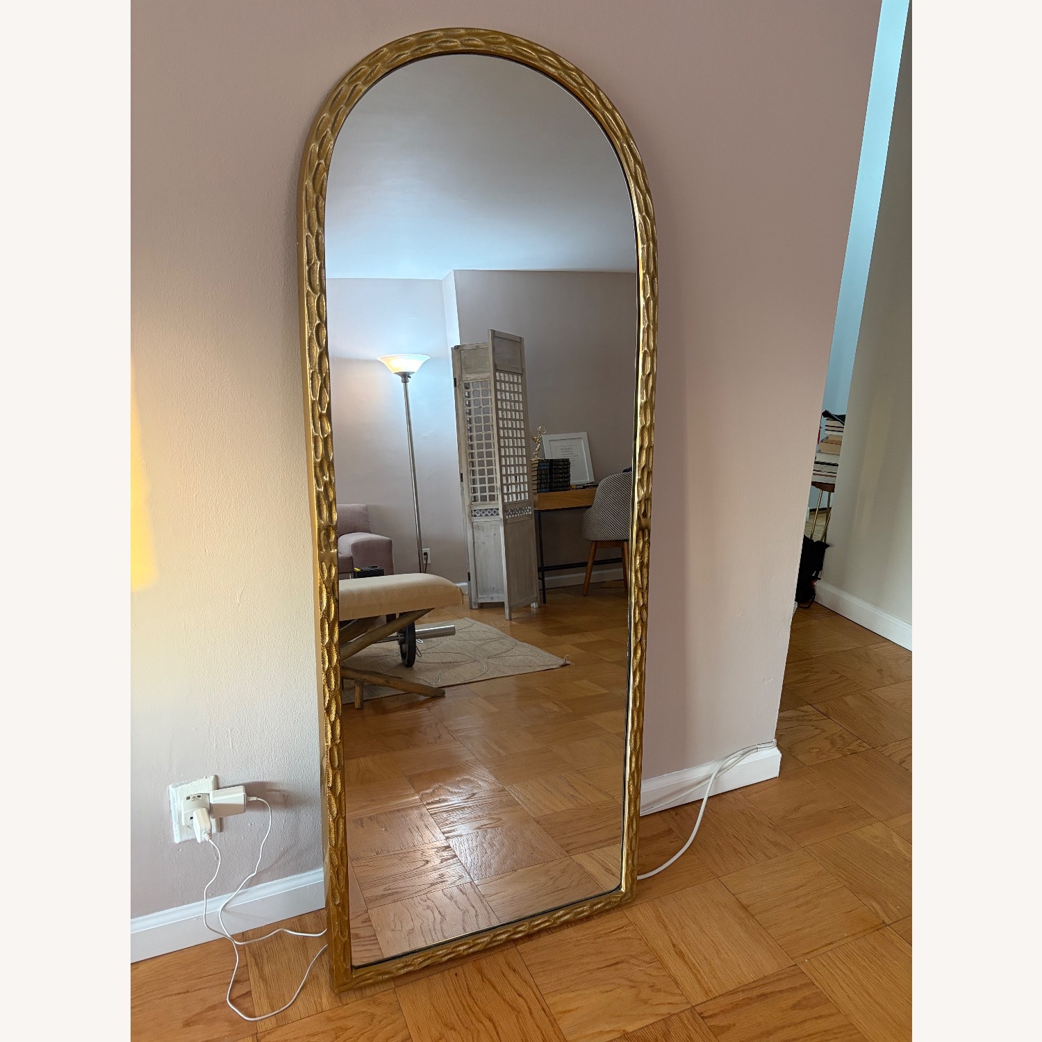 Full Length Gilt Mirror - image-2