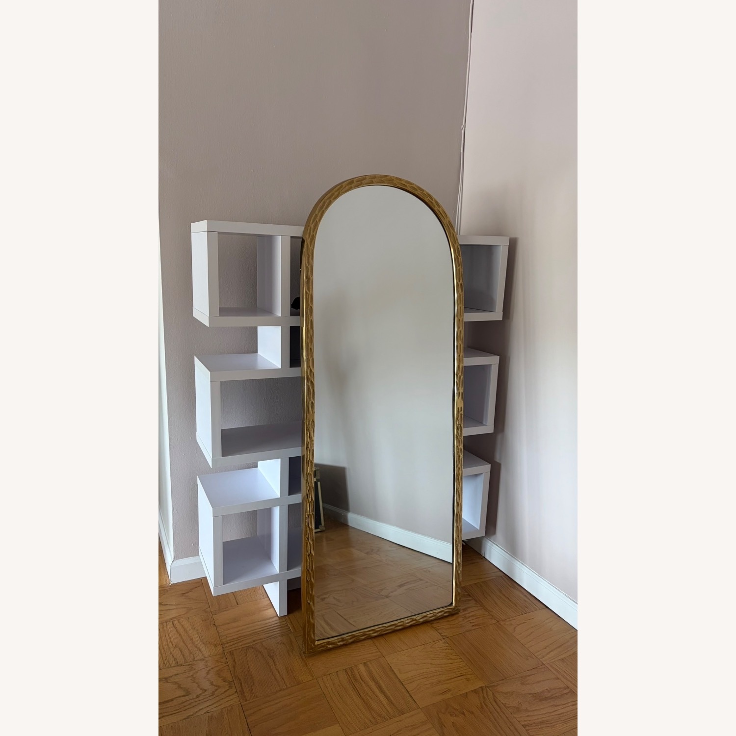 Full Length Gilt Mirror - image-1