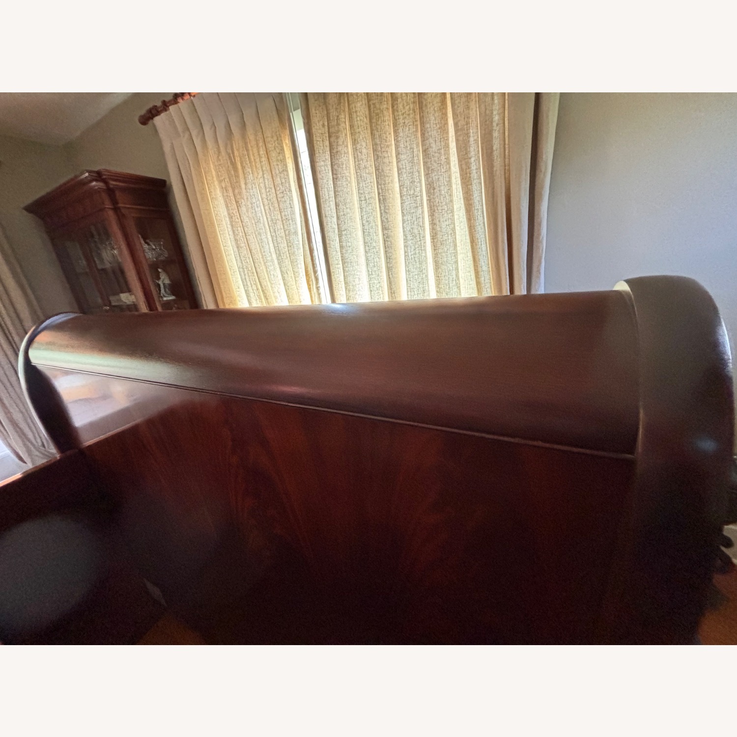 Ralph Lauren Mahogany Flame Queen Bed - image-8