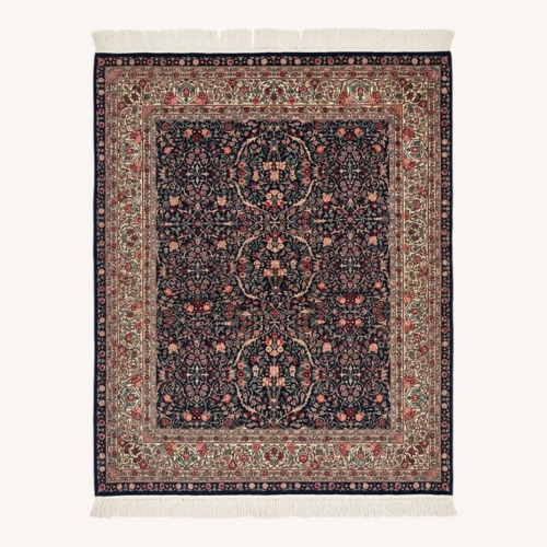 Used Vintage/Antique Finds Black Area Rug 6' x 9' for sale on AptDeco
