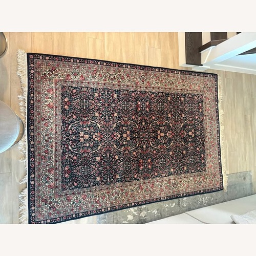 Used Vintage/Antique Finds Black Area Rug 6' x 9' for sale on AptDeco