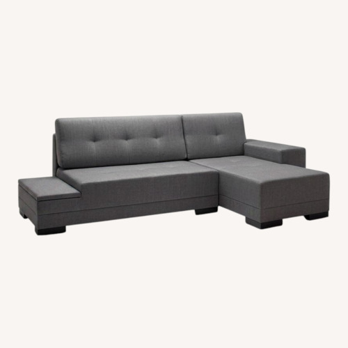 Used Lazzoni Budka Fabric 2 Piece Sectional for sale on AptDeco