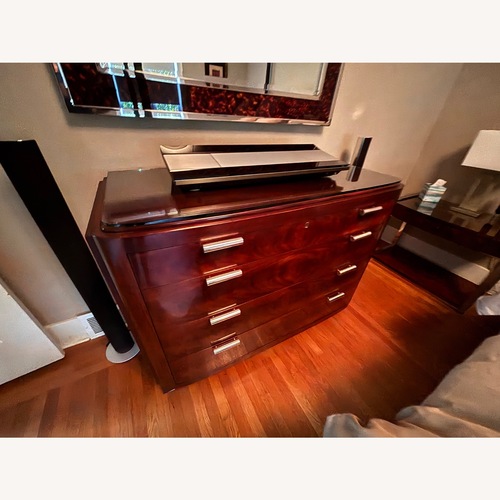 Used Ralph Lauren Dark Brown Wood Dresser for sale on AptDeco