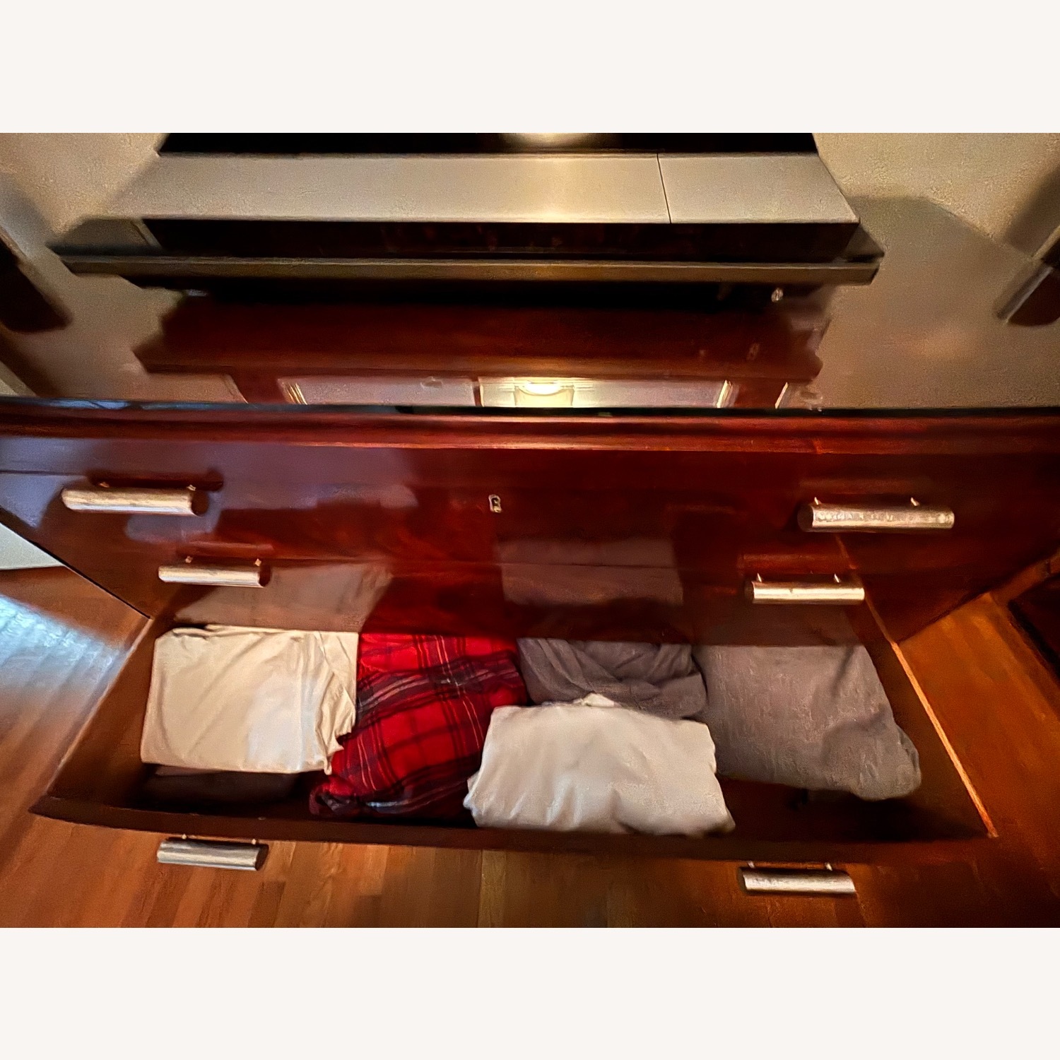 Ralph Lauren Dark Brown Wood Dresser - image-4