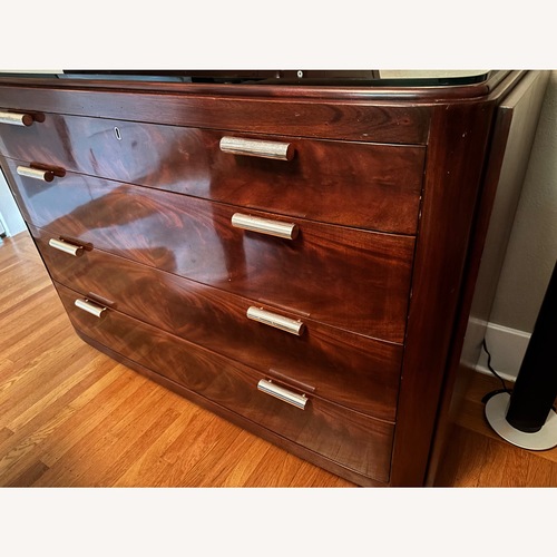 Used Ralph Lauren Dark Brown Wood Dresser for sale on AptDeco