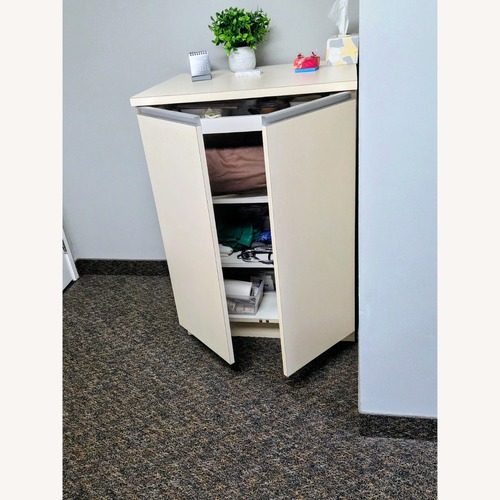 Used White Media Storage for sale on AptDeco