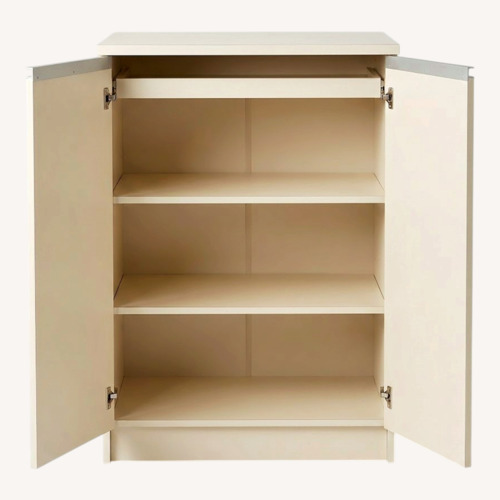 Used White Media Storage for sale on AptDeco