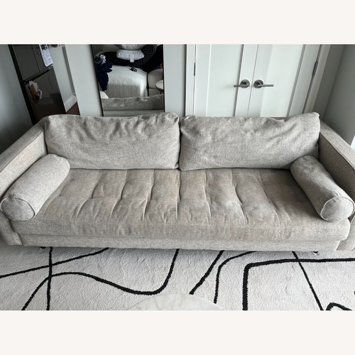 Used Article Sven Natural Fabric 3+ Seater Sofa for sale on AptDeco