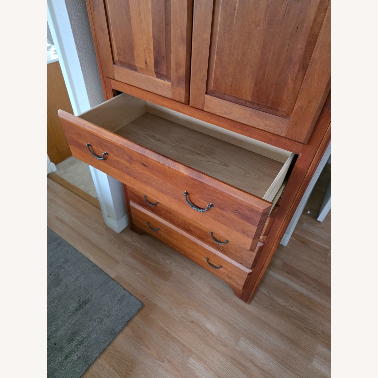 Dark Brown Armoire - image-2