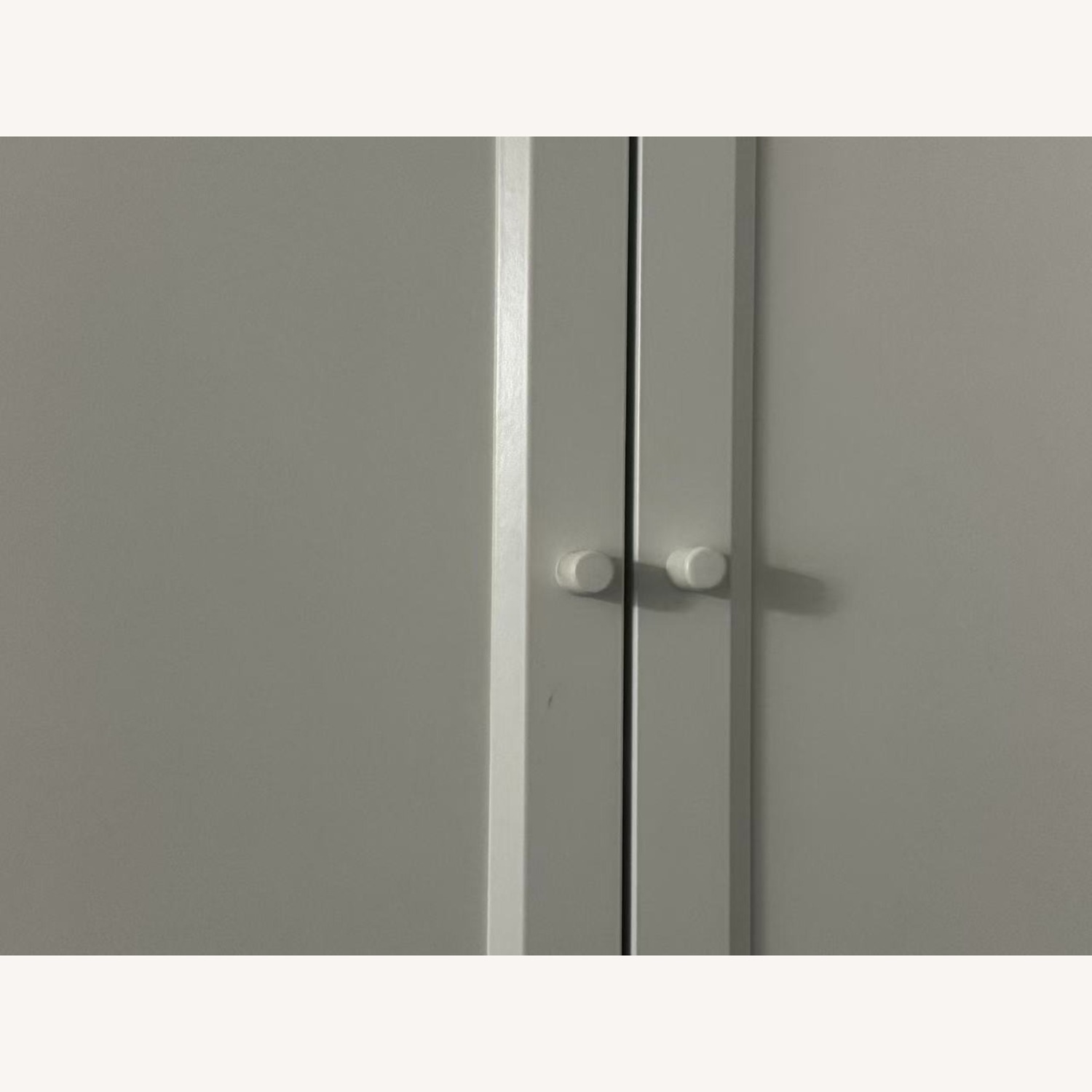IKEA White Bookcase with Cabinet Storage - image-3