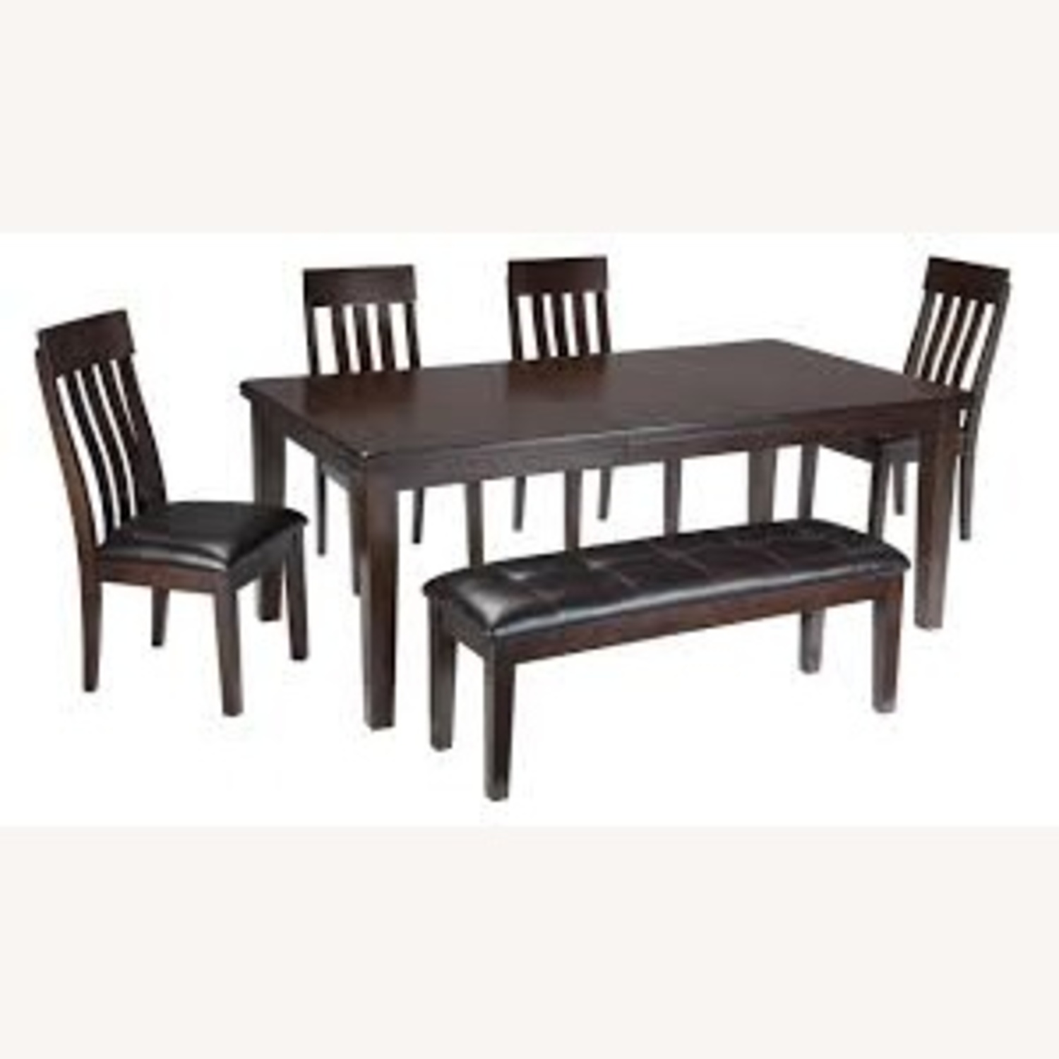 Ashley Furniture Dark Brown Wood Dining Sets - image-8