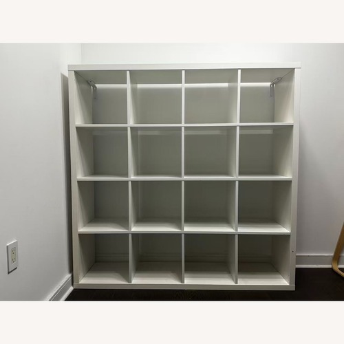 Used IKEA KALLAX White Shelf Unit for sale on AptDeco