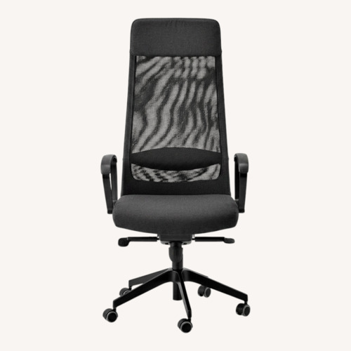 Used IKEA MARKUS Black Leather Office Chair for sale on AptDeco