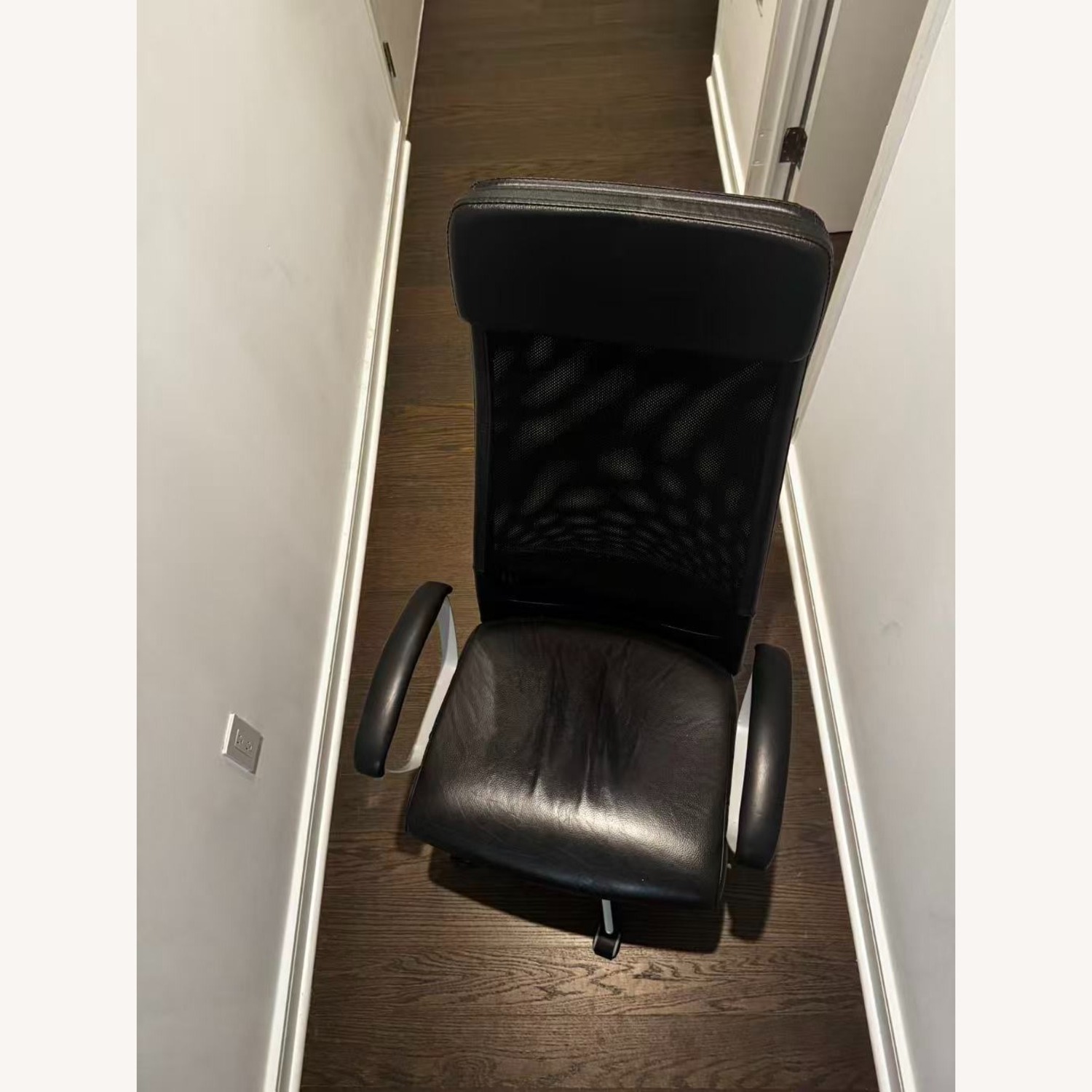 IKEA MARKUS Black Leather Office Chair - image-2