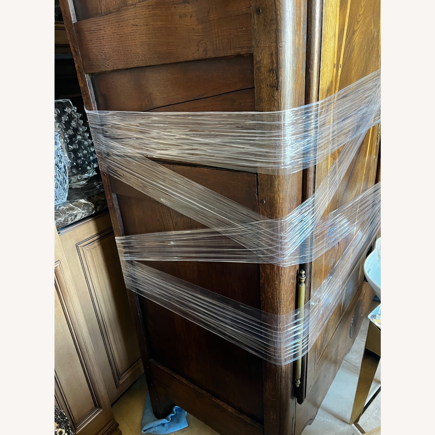Hardwood Classic French Style Armoire - image-3