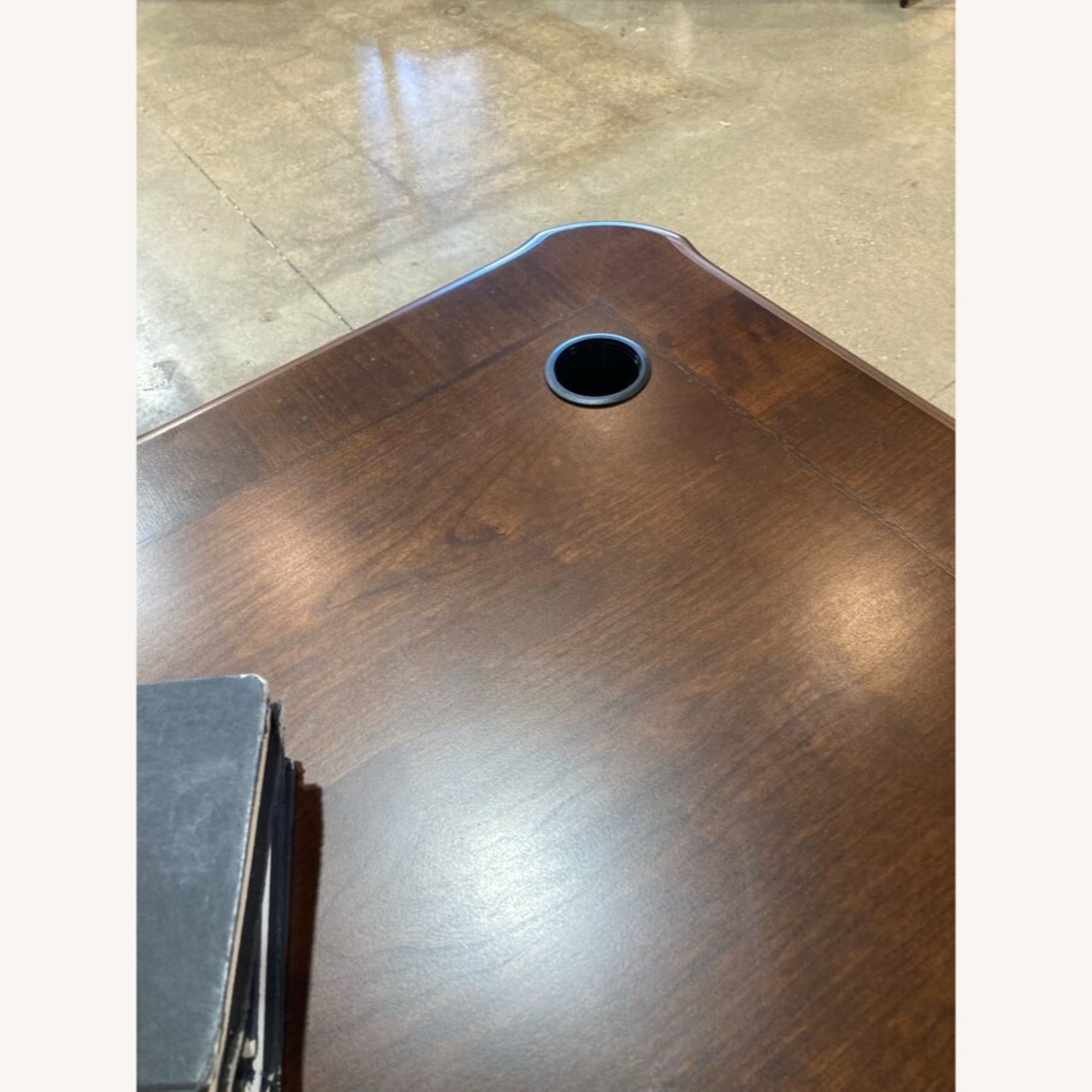 Roanoke Black L-Shape Desk - image-14