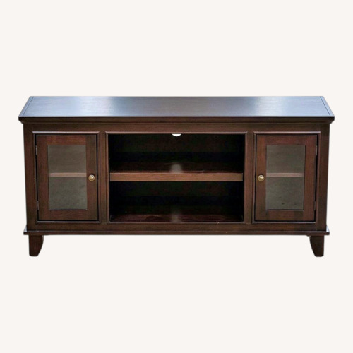 Used Transitional 2-Cabinet 1-Shelf Media Console for sale on AptDeco