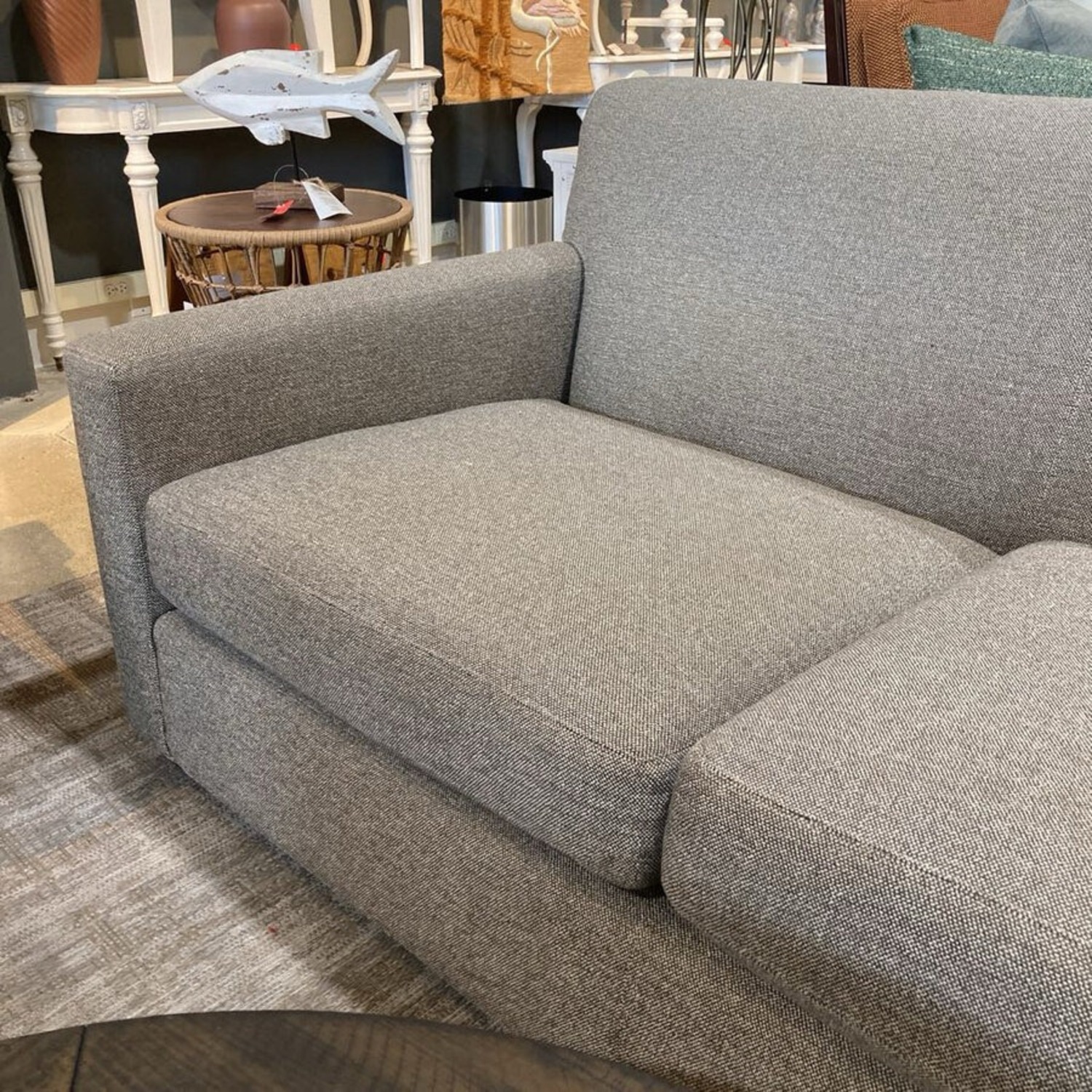 Mitchell Gold + Bob Williams Custom Performance Fabric Track Arm Sofa - image-11