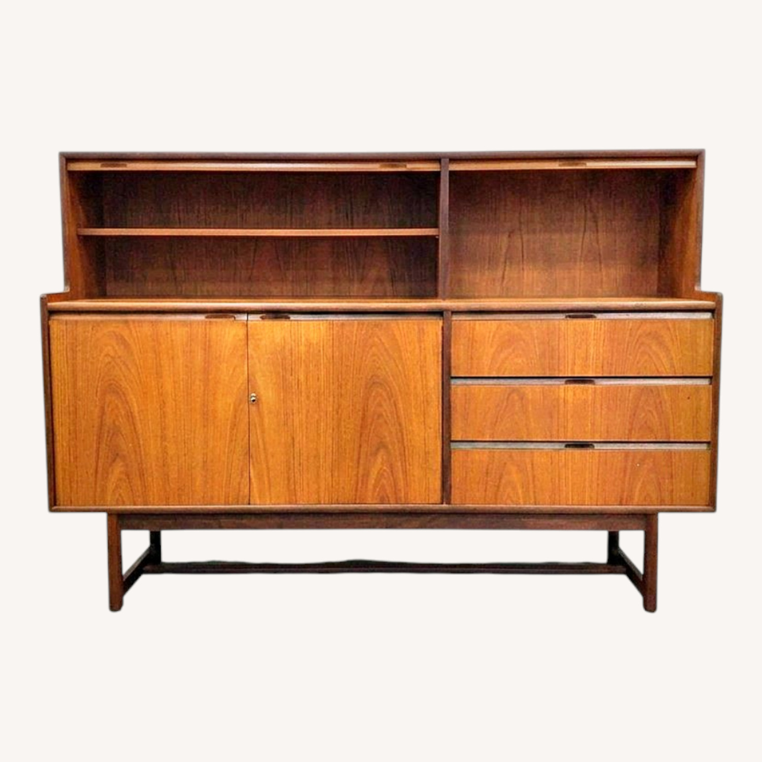 Vintage Mid Century Modern Teak Turnidge Sideboard - image-0