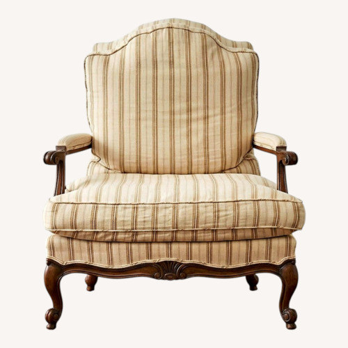 Used Antique Natural Wood Armchair for sale on AptDeco