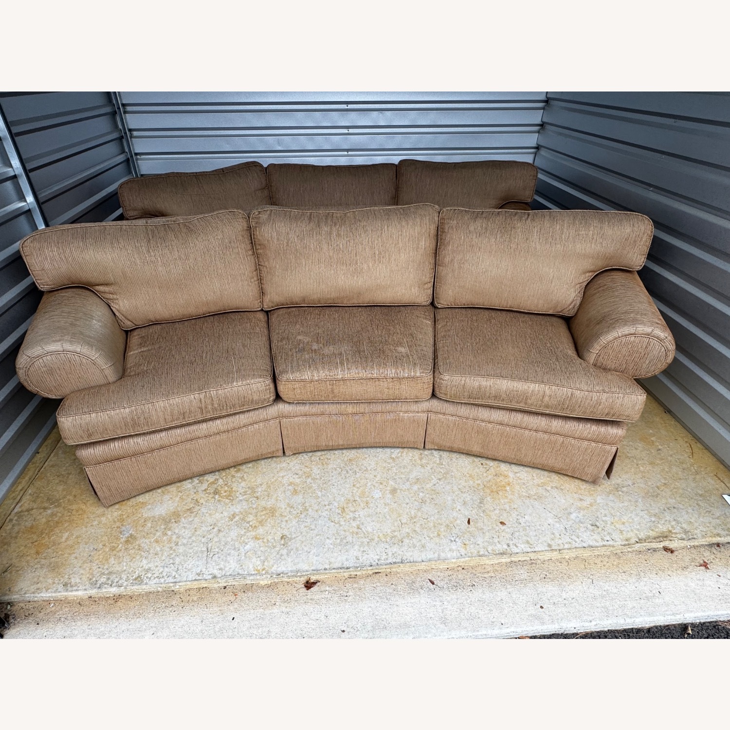 Century Furniture Tan 2 Piece Sectional - image-3