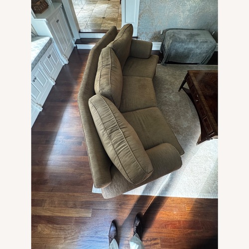 Used Century Furniture Tan 2 Piece Sectional for sale on AptDeco