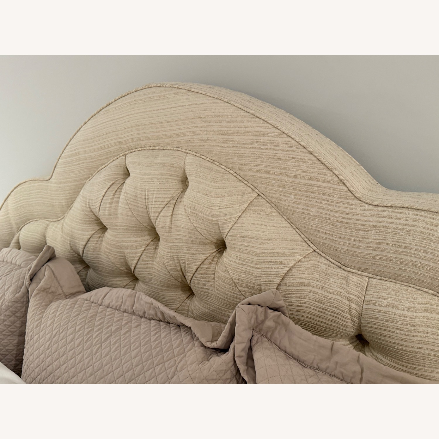 Tufted Kong Headboard and Frame - image-1