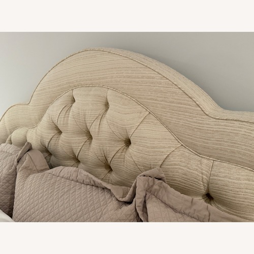 Used Tufted Kong Headboard and Frame for sale on AptDeco