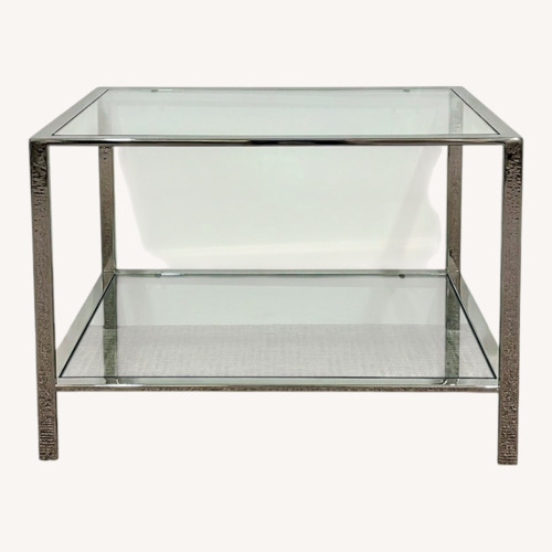 Used Glass Side Table for sale on AptDeco