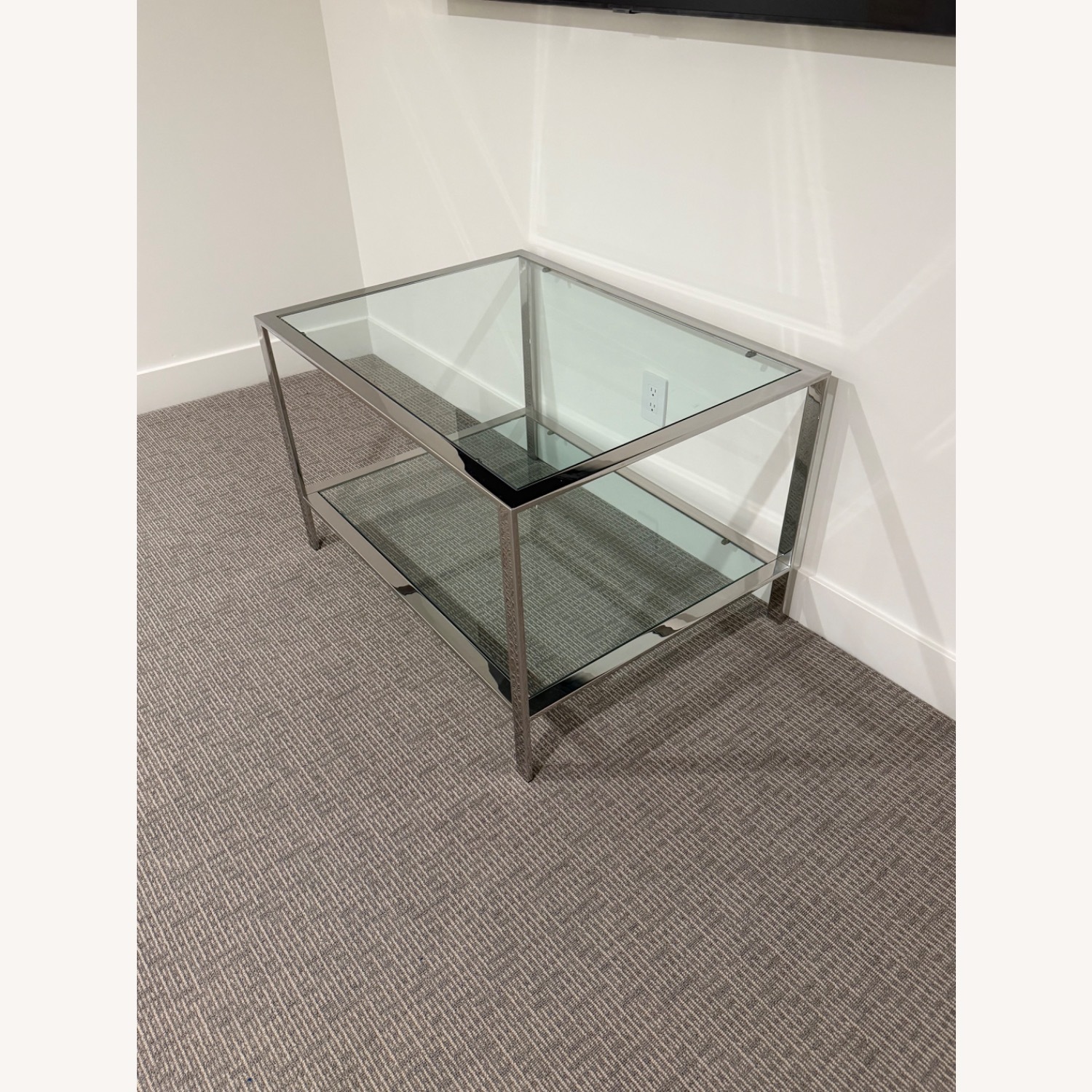 Glass Side Table - image-2