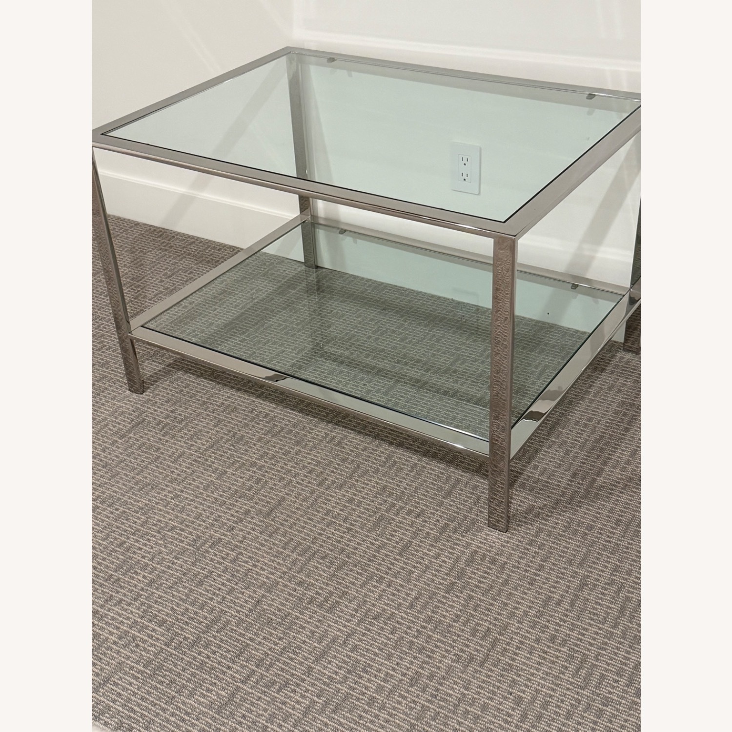 Glass Side Table - image-1