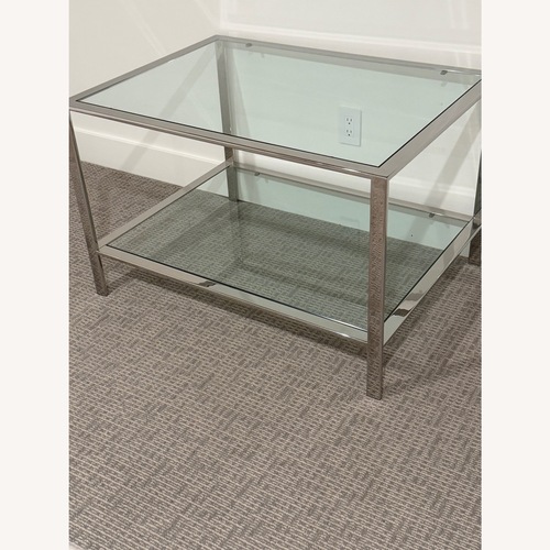 Used Glass Side Table for sale on AptDeco