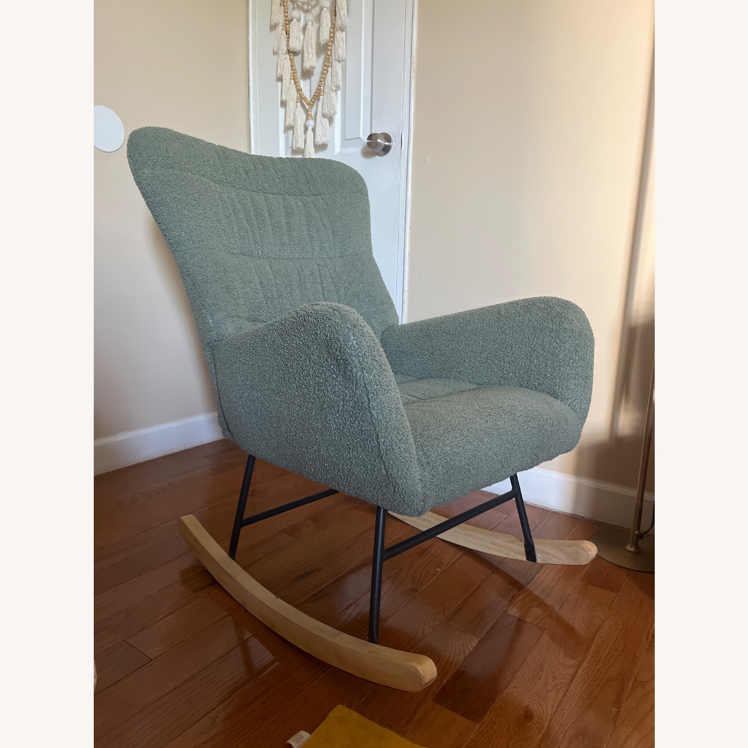 Green Wood Armchair - image-5