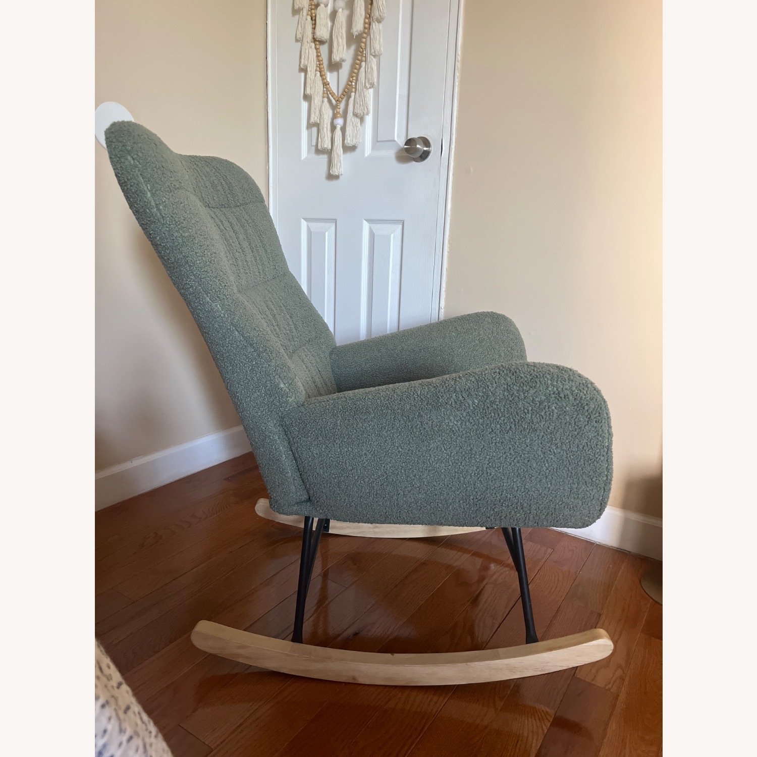 Green Wood Armchair - image-2