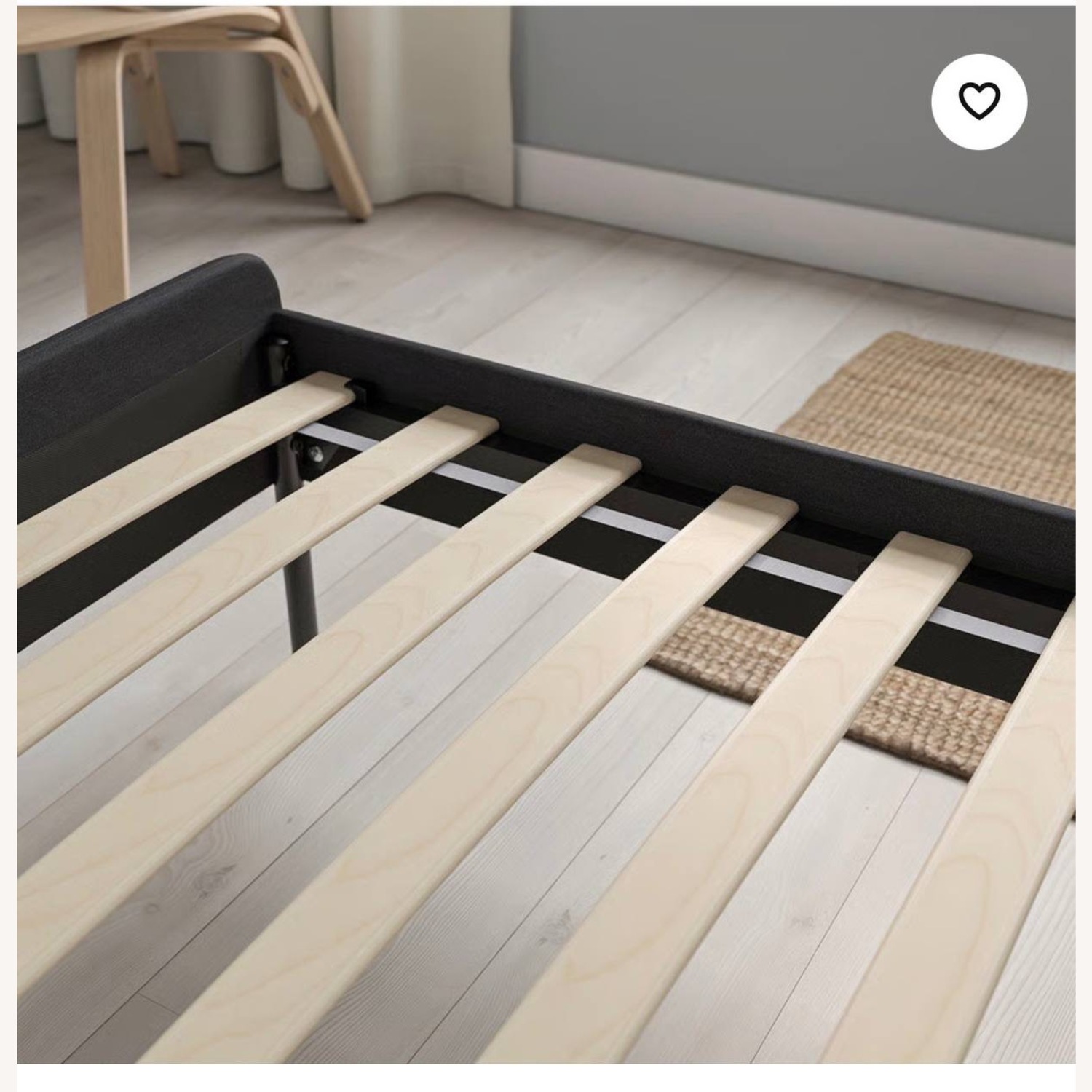 IKEA MALM Dark Brown Wood Queen Bed - image-5