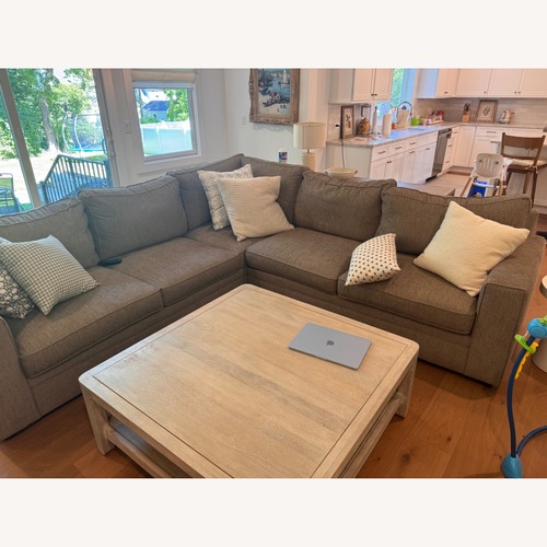Used Pottery Barn PB Comfort Custom Made Sectional for sale on AptDeco